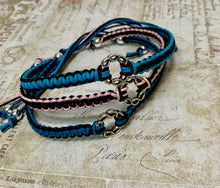 Load image into Gallery viewer, Friendship Anklet Silver Karma Circle Turquoise | Beach Bracelet | Casual Summer Style