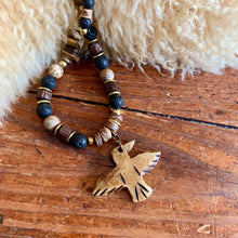 Load image into Gallery viewer, Thunderbird Warrior Necklace | Primitive Handcrafter Necklace| Tribal Style