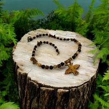 Load image into Gallery viewer, Thunderbird Warrior Necklace | Primitive Handcrafter Necklace| Tribal Style