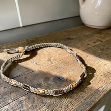 Load image into Gallery viewer, Natural Hemp Choker Necklace | Beach Inspired Jewelry