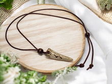 Load image into Gallery viewer, Sowilo Sun Amulet – Viking Antler Rune Pendant for Strength & Protection