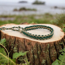 Load image into Gallery viewer, Earthbound Sage Hemp Bracelet | Tranquil Shoreline Bracelet - Eco-Friendly Surfer & Boho Jewelry