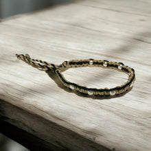 Load image into Gallery viewer, Black Tide Hemp Bracelet - Handmade Surfer & Boho Style Jewelry | Sunset Drift Hemp Bracelet