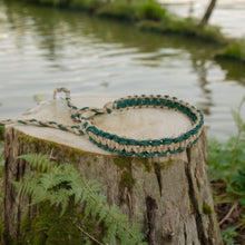 Load image into Gallery viewer, Earthbound Sage Hemp Bracelet | Tranquil Shoreline Bracelet - Eco-Friendly Surfer & Boho Jewelry