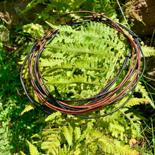 Load image into Gallery viewer, Minimalist Leather Necklace – Adjustable Cord for Men or Women