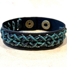 Load image into Gallery viewer, Leather Wrap Cuff Bracelet – Urban Style Wrist Band