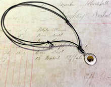 Load image into Gallery viewer, Leather Necklace with Yin Yang Mood Pendant – Beachy Surf Vibes, Color-Changing Jewelry