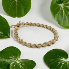 Load image into Gallery viewer, Chunky Twist Hemp Necklace | Natural Beach Vibes | Handcrafted Earthy Accessory