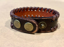 Load image into Gallery viewer, Leather Wrap Cuff Bracelet – Urban Style Wrist Band