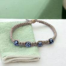 Load image into Gallery viewer, Authentic Ghana Beads Hemp Necklace – Ethnic Boho Statement Piece