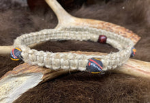 Load image into Gallery viewer, Authentic Ghana Beads Hemp Necklace – Ethnic Boho Statement Piece