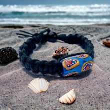 Load image into Gallery viewer, African Trade Beads Hemp Bracelet