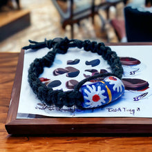 Load image into Gallery viewer, African Trade Beads Hemp Bracelet