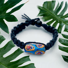 Load image into Gallery viewer, African Trade Beads Hemp Bracelet