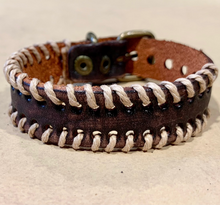 Load image into Gallery viewer, Men’s Leather Wrap Bracelet Cuff – Stylish Wrist Band Gift