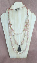 Load image into Gallery viewer, Bohemian Rose Buddha Necklace