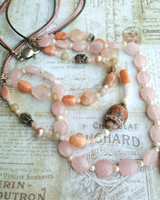 Load image into Gallery viewer, Bohemian Cherry Blossom Necklace