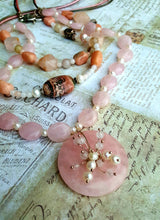 Load image into Gallery viewer, Bohemian Cherry Blossom Necklace