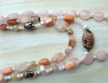 Load image into Gallery viewer, Bohemian Cherry Blossom Necklace