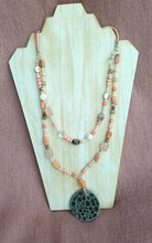 Load image into Gallery viewer, Bohemian Pink Treasure Necklace