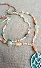 Load image into Gallery viewer, Bohemian Pink Treasure Necklace