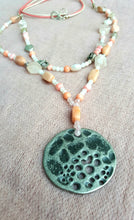 Load image into Gallery viewer, Bohemian Pink Treasure Necklace