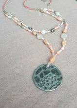 Load image into Gallery viewer, Bohemian Pink Treasure Necklace