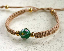 Load image into Gallery viewer, Friendship Bracelet Evil Eye On Cotton Cord - sunnybeachjewelry