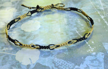 Load image into Gallery viewer, Hemp Necklace Two Colors Black Yellow Beach Jewelry - sunnybeachjewelry