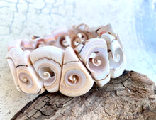 Load image into Gallery viewer, Shoreline Spirit Bracelet – Shells for Endless Summer Vibes - Red Lip Shells