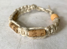 Load image into Gallery viewer, Sunchaser Wrap – Boho Eco-Friendly Hemp Bracelet Bamboo Beads