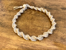 Load image into Gallery viewer, Chunky Twist Hemp Necklace | Natural Beach Vibes | Handcrafted Earthy Accessory