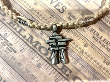 Load image into Gallery viewer, Surfer Phatty Thick Hemp Necklace With Stonehenge