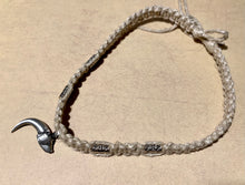 Load image into Gallery viewer, Bear Totem Wide Hemp Necklace | Handcrafted Earthy Accessory