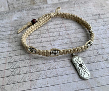 Load image into Gallery viewer, Surfer Phatty Thick Hemp Necklace With Surfboard