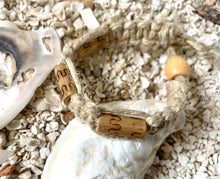 Load image into Gallery viewer, Sunchaser Wrap – Boho Eco-Friendly Hemp Bracelet Bamboo Beads