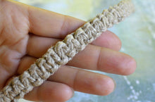 Load image into Gallery viewer, Surfer Phatty Thick Hemp Necklace Flat - sunnybeachjewelry