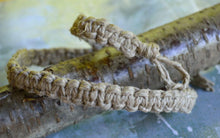 Load image into Gallery viewer, Surfer Phatty Thick Hemp Necklace Flat - sunnybeachjewelry