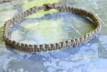 Load image into Gallery viewer, Surfer Phatty Thick Hemp Necklace Flat - sunnybeachjewelry