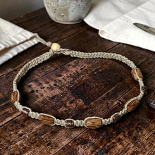 Load image into Gallery viewer, Handwoven Hemp Choker | Casual Beach Jewelry
