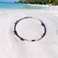 Load image into Gallery viewer, Island Waves Puka Shell Necklace – Pastel Rainbow Colors Beach Shell Choker

