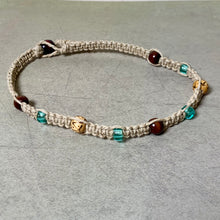 Load image into Gallery viewer, Handmade Flat Hemp Necklace | Coastal Boho Style
