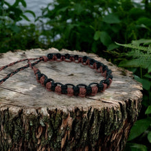 Load image into Gallery viewer, Wildwood Wrap – Rustic Hemp Adventure Bracelet
