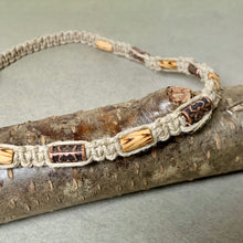 Load image into Gallery viewer, Natural Hemp Choker Necklace | Beach Inspired Jewelry
