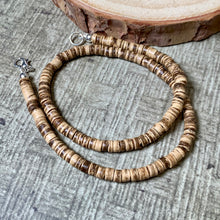 Load image into Gallery viewer, Handmade Coconut Shell Necklace | Natural Beach Jewelry
