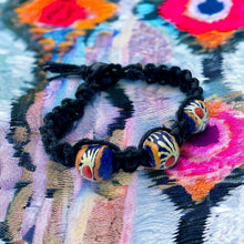 Load image into Gallery viewer, African Trade Beads Hemp Bracelet
