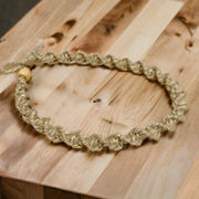 Chunky Twist Hemp Necklace | Natural Beach Vibes | Handcrafted Earthy Accessory