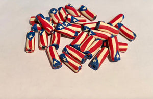 Puerto Rico Flag 10 Bead flag bead