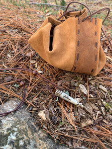 Viking Pendant Carved Deer Antler with Runes - Good Luck Charm -Fehu Rune- Norse/Warrior/Protection/Amulet - Leather Necklace