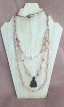 Load image into Gallery viewer, Bohemian Rose Buddha Necklace
